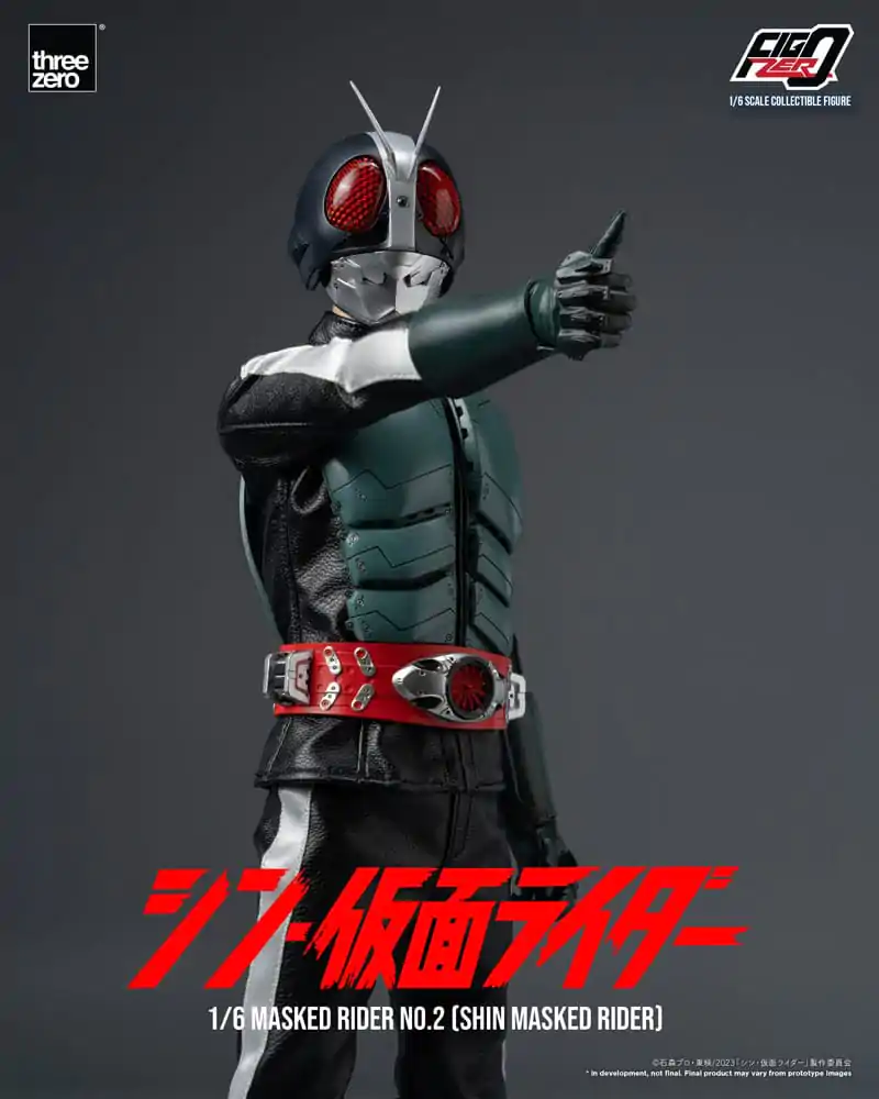 Kamen Rider FigZero Action Figure 1/6 Shin Masked Rider No. 2 32 cm product photo
