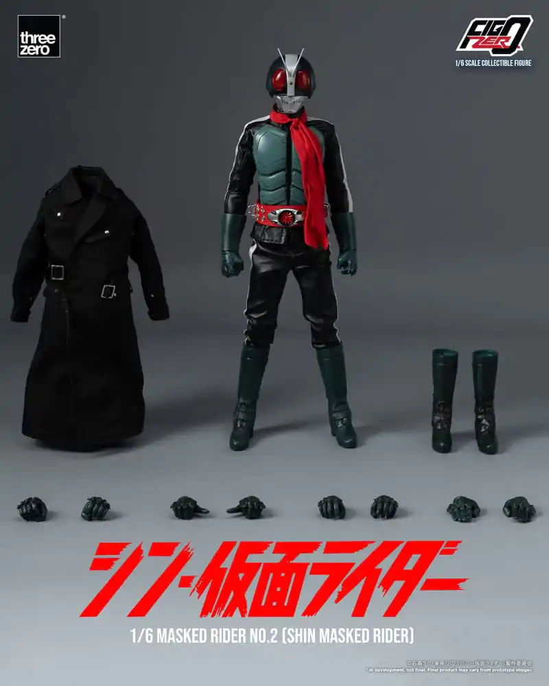 Kamen Rider FigZero Action Figure 1/6 Shin Masked Rider No. 2 32 cm product photo
