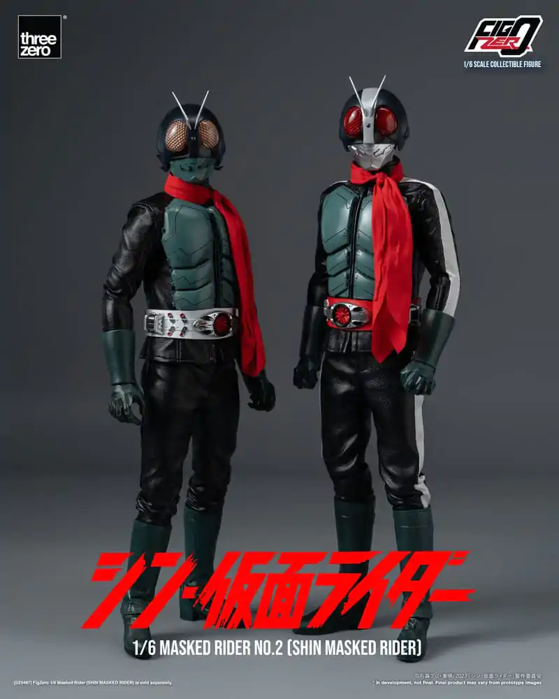 Kamen Rider FigZero Action Figure 1/6 Shin Masked Rider No. 2 32 cm product photo