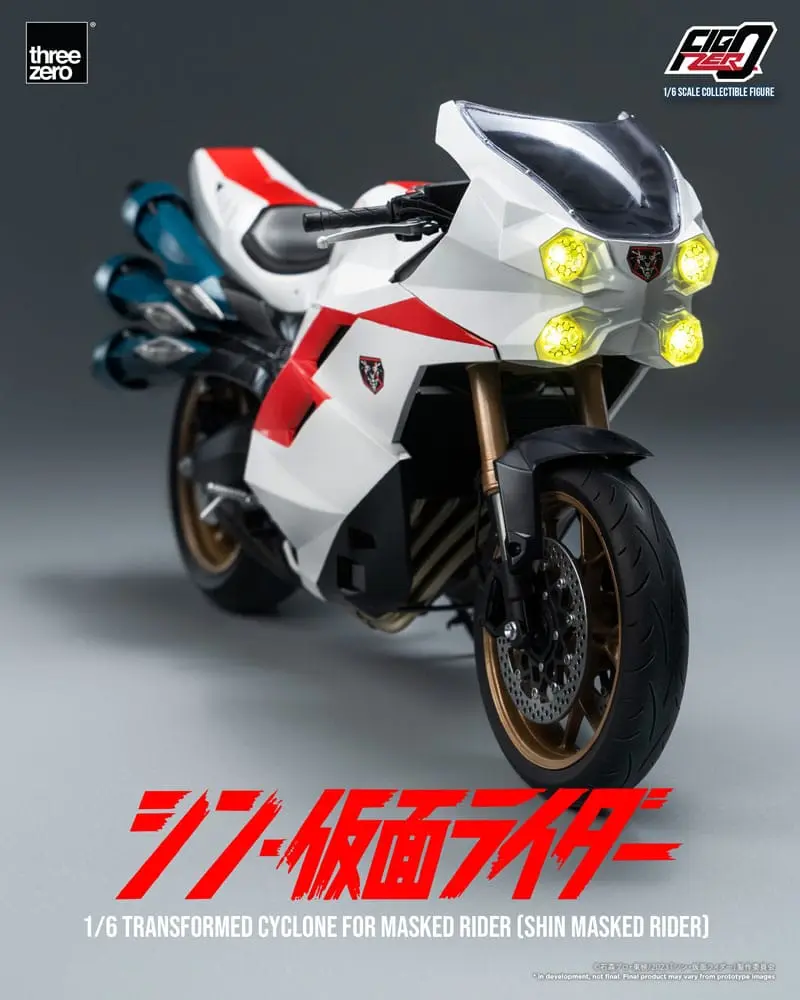 Kamen Rider FigZero Vehicle 1/6 Transformed Cyclone for Shin Masked Rider 35 cm product photo