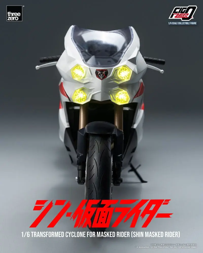 Kamen Rider FigZero Vehicle 1/6 Transformed Cyclone for Shin Masked Rider 35 cm product photo