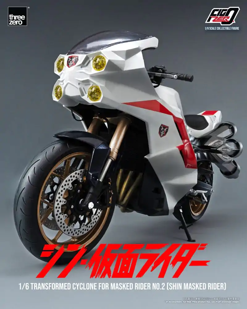 Kamen Rider FigZero Vehicle 1/6 Transformed Cyclone for Shin Masked Rider No. 2 35 cm product photo