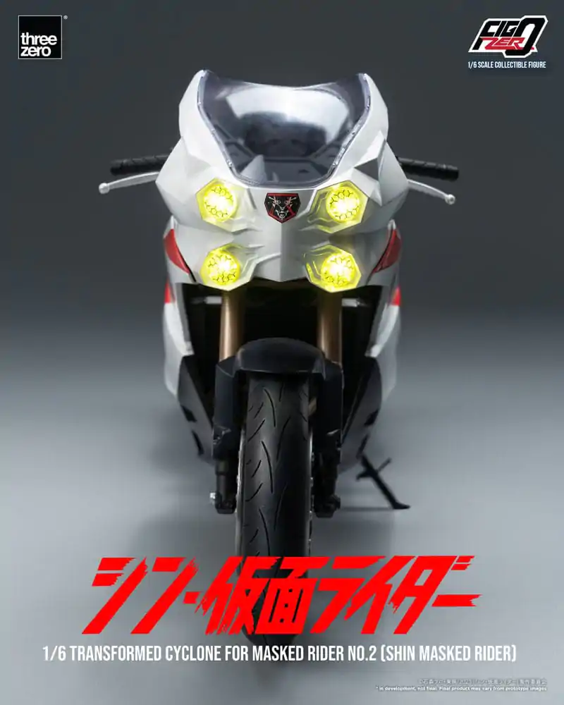 Kamen Rider FigZero Vehicle 1/6 Transformed Cyclone for Shin Masked Rider No. 2 35 cm product photo