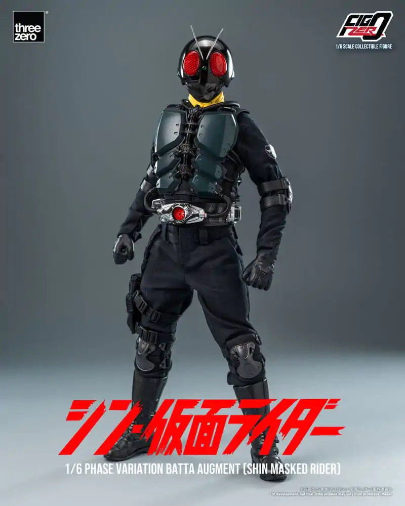 Kamen Rider FigZero Action Figure 1/6 Phase Variation Batta Augment (Shin Masked Rider) 30 cm product photo