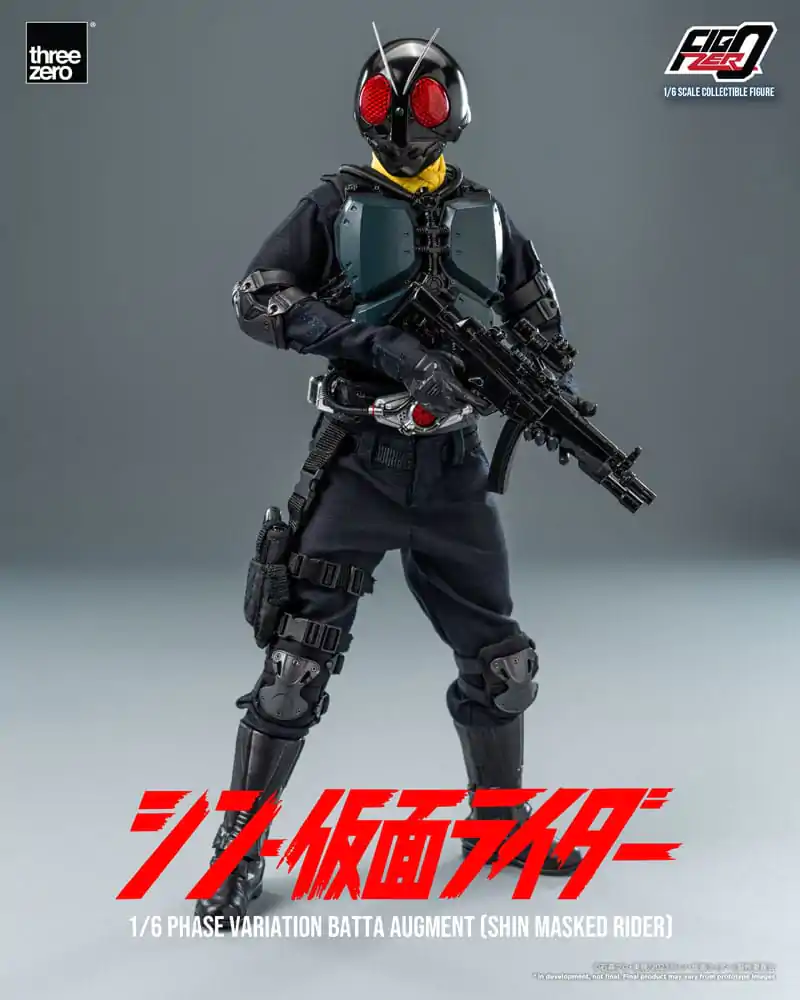 Kamen Rider FigZero Action Figure 1/6 Phase Variation Batta Augment (Shin Masked Rider) 30 cm product photo