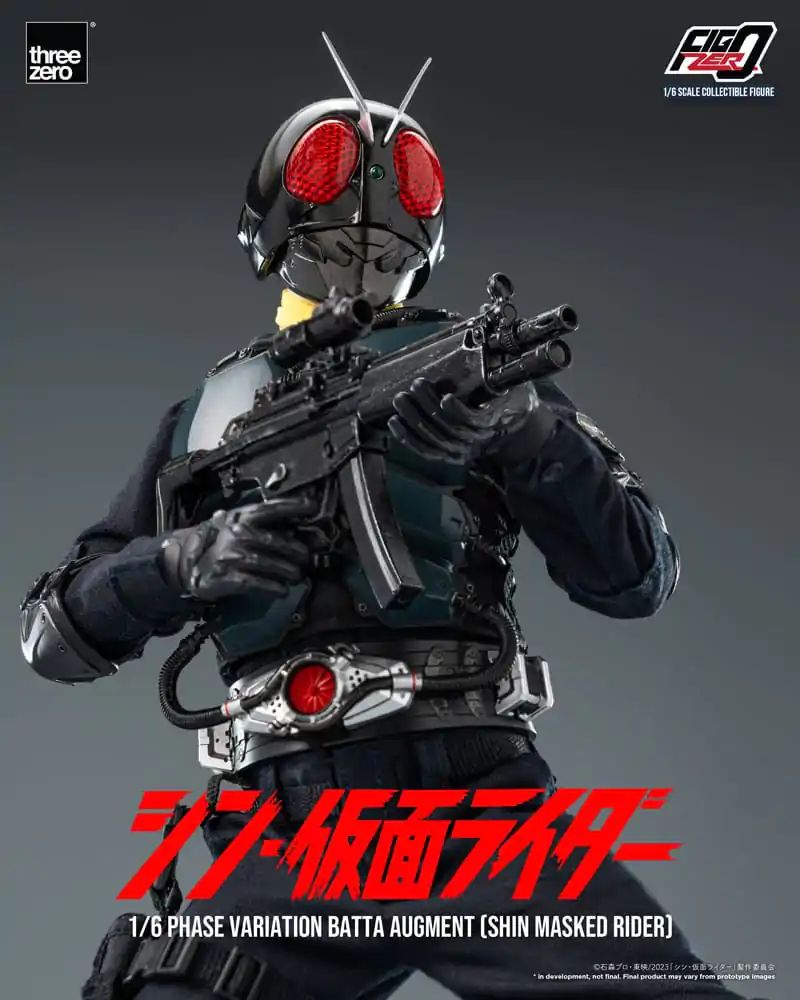 Kamen Rider FigZero Action Figure 1/6 Phase Variation Batta Augment (Shin Masked Rider) 30 cm product photo