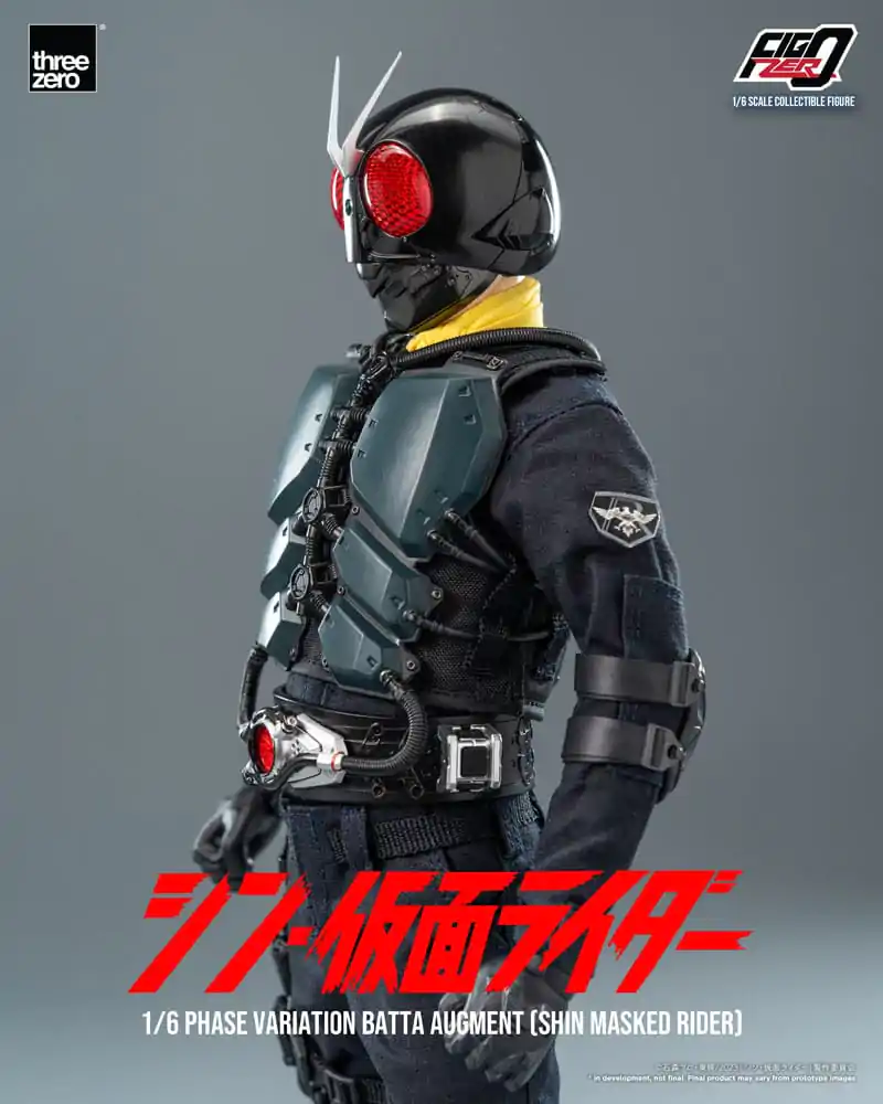 Kamen Rider FigZero Action Figure 1/6 Phase Variation Batta Augment (Shin Masked Rider) 30 cm product photo