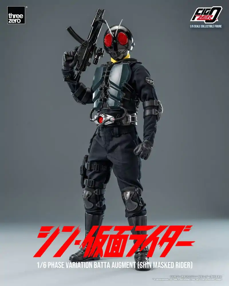 Kamen Rider FigZero Action Figure 1/6 Phase Variation Batta Augment (Shin Masked Rider) 30 cm product photo