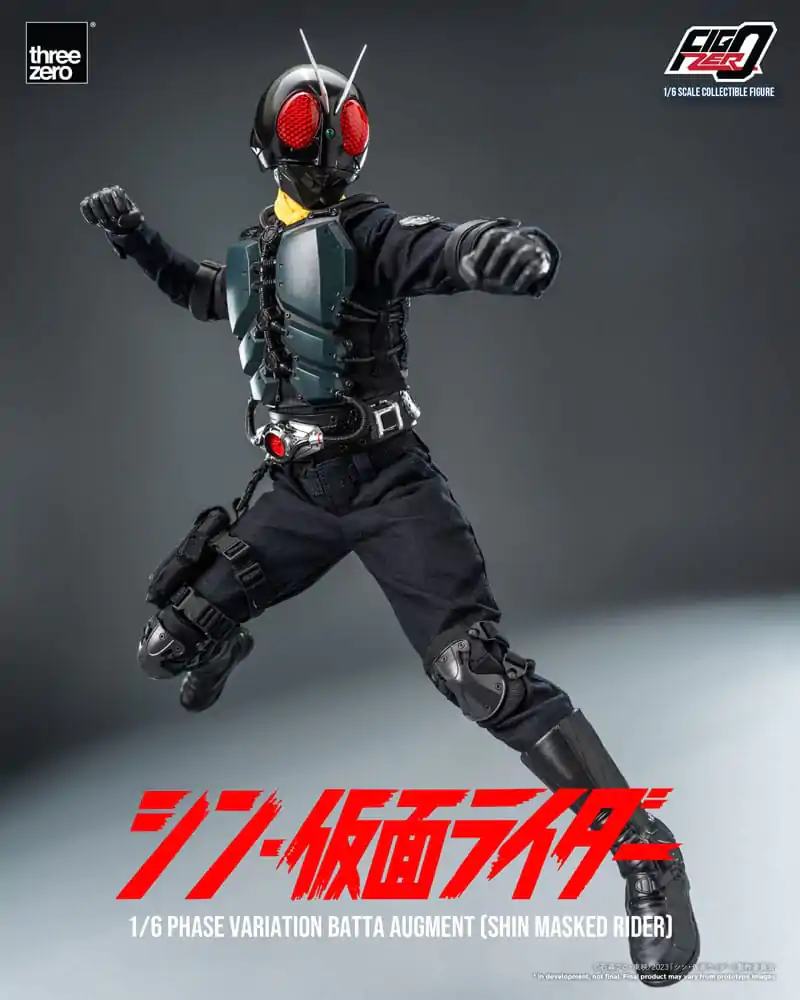 Kamen Rider FigZero Action Figure 1/6 Phase Variation Batta Augment (Shin Masked Rider) 30 cm product photo