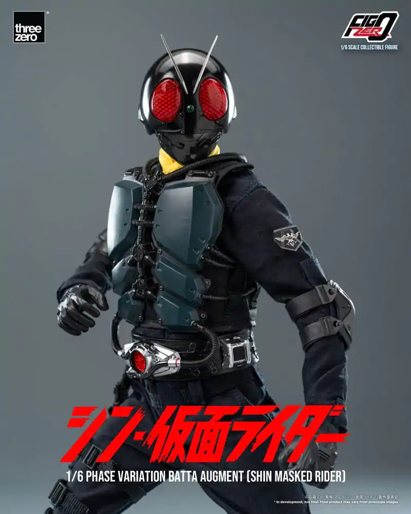 Kamen Rider FigZero Action Figure 1/6 Phase Variation Batta Augment (Shin Masked Rider) 30 cm product photo