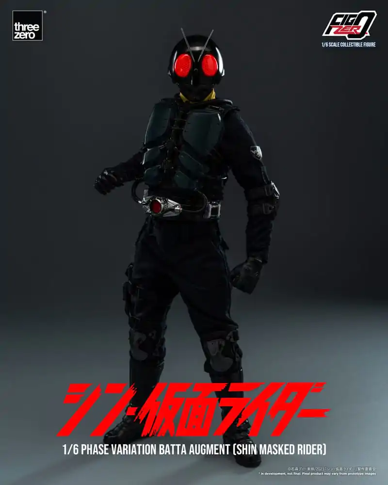 Kamen Rider FigZero Action Figure 1/6 Phase Variation Batta Augment (Shin Masked Rider) 30 cm product photo
