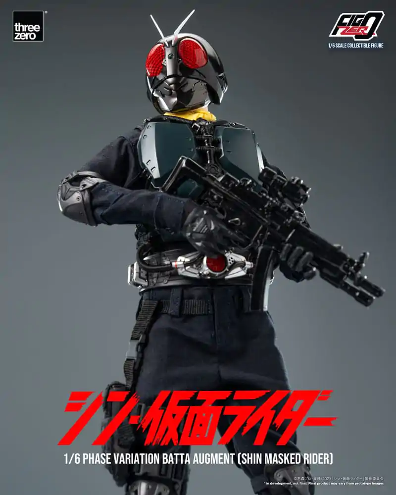 Kamen Rider FigZero Action Figure 1/6 Phase Variation Batta Augment (Shin Masked Rider) 30 cm product photo