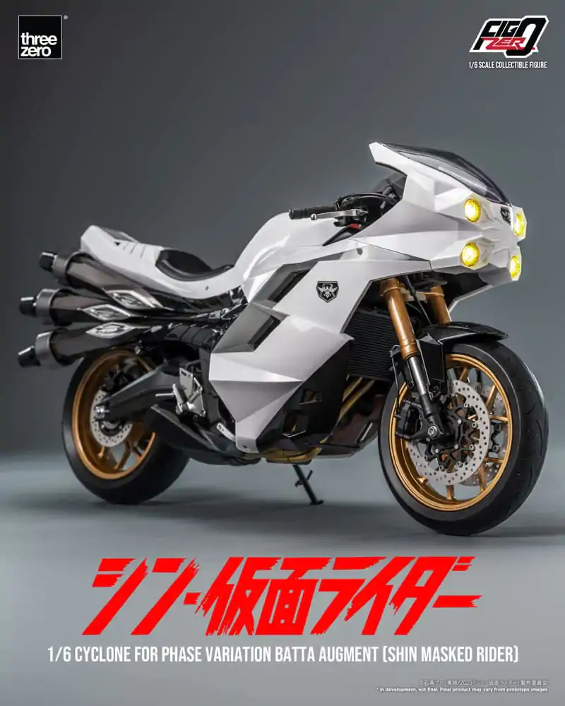 Kamen Rider FigZero Vehicle 1/6 Cyclone for Phase Variation Batta Augment (Shin Masked Rider) 35 cm product photo