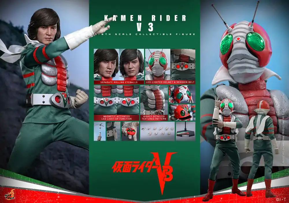 Kamen Rider V3 1/6 Kamen Rider V3 Action Figure 30 cm product photo
