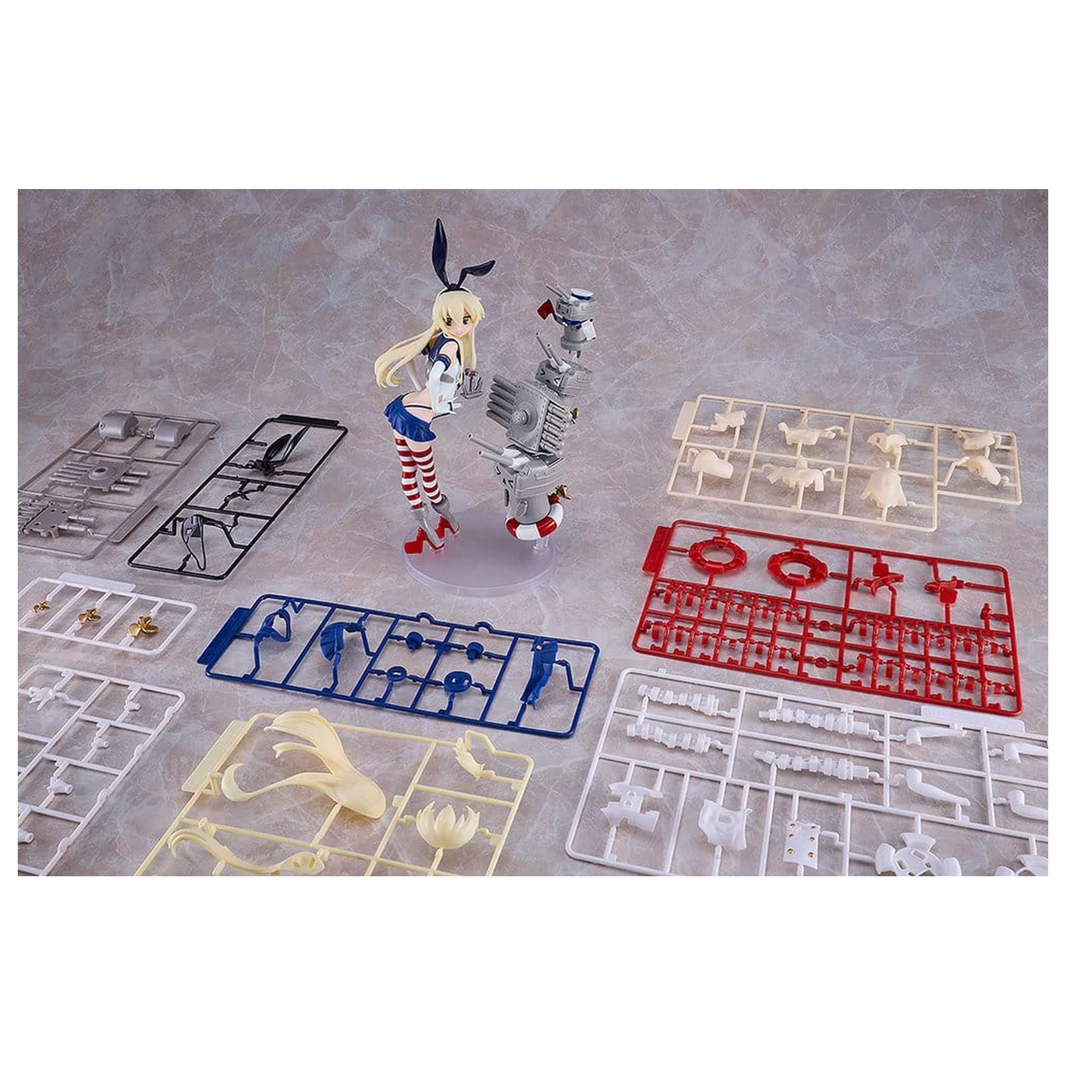 Kantai Collection -Kancolle- Plastic Model Kit Reincarnation Shimakaze 25 cm product photo