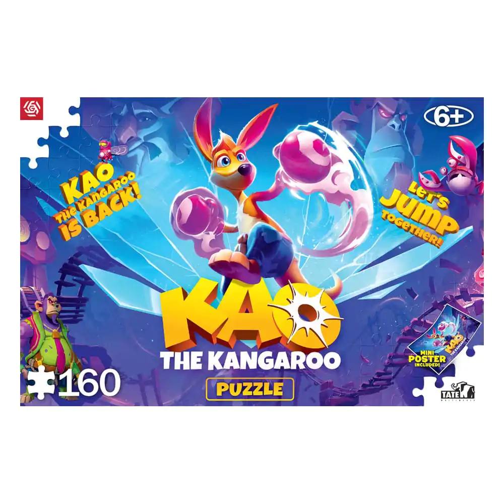 Kao The Kangaroo Kids Puzzle Kao is back (160 pieces) termékfotó