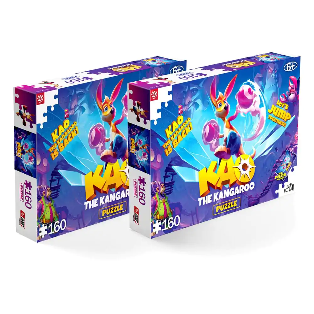 Kao The Kangaroo Kids Puzzle Kao is back (160 pieces) termékfotó