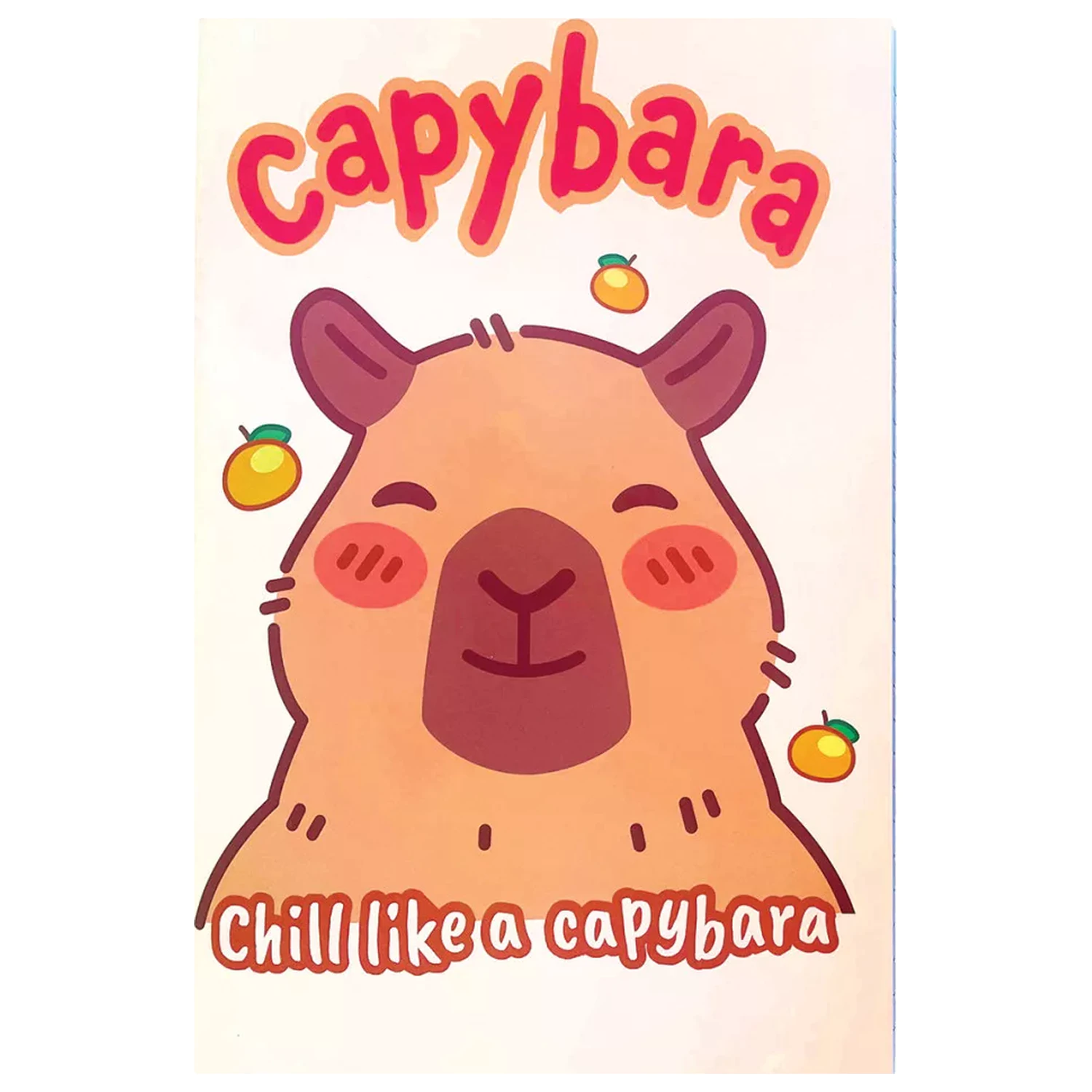 Capybara Chill B/5 Lined Notebook 40 Pages product photo