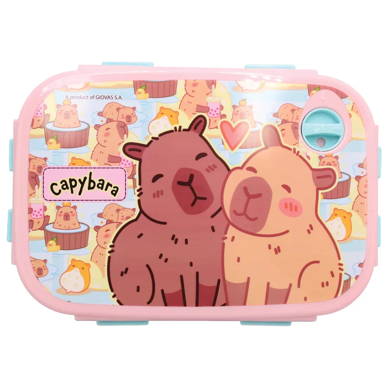 Capybara Chill sandwich box product photo