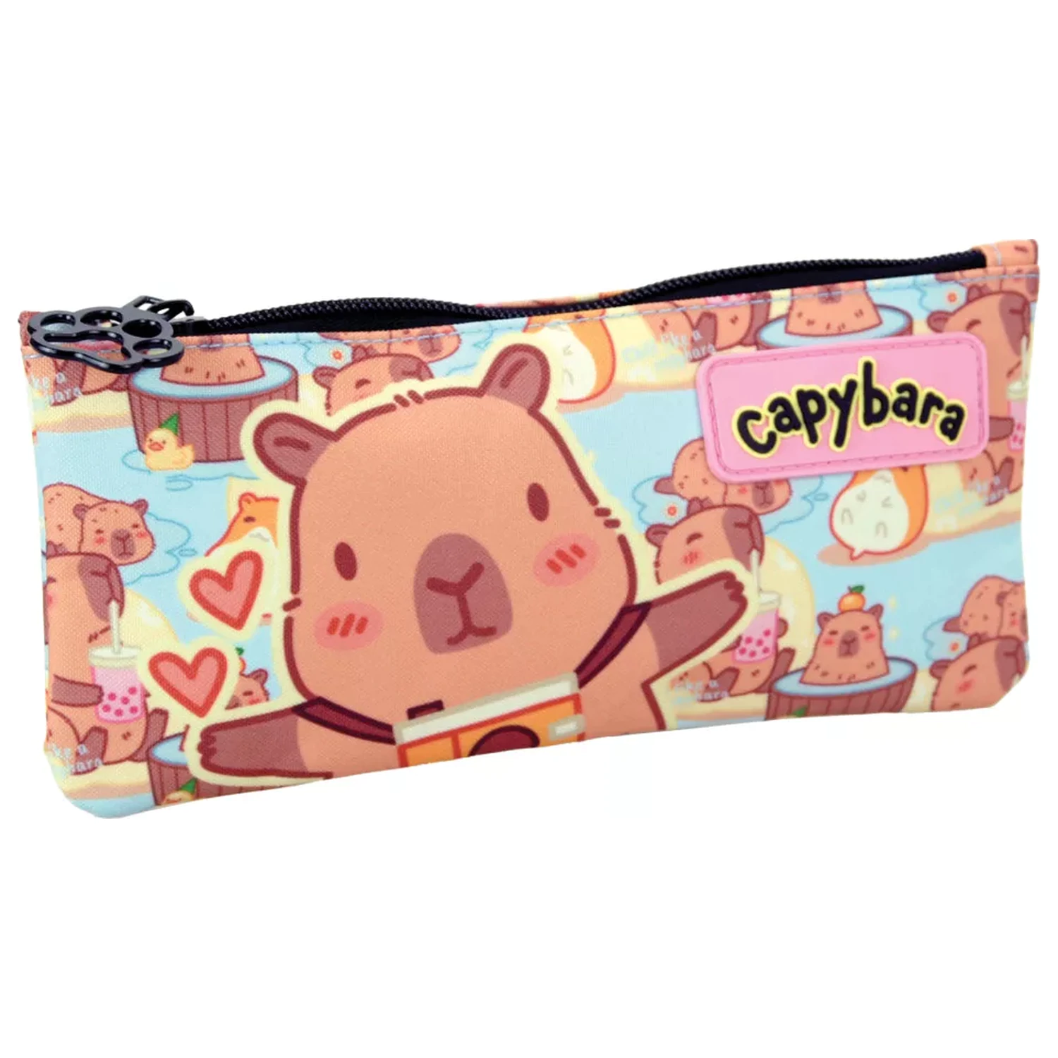 Capybara Chill Pencil Case 21 cm product photo