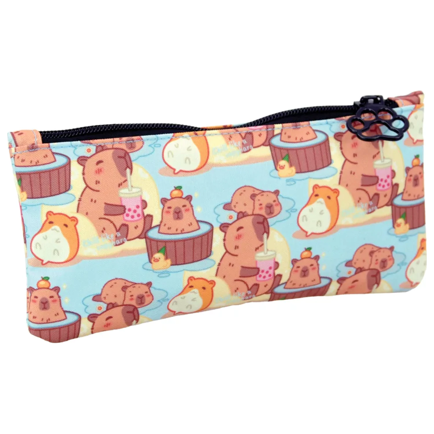 Capybara Chill Pencil Case 21 cm product photo