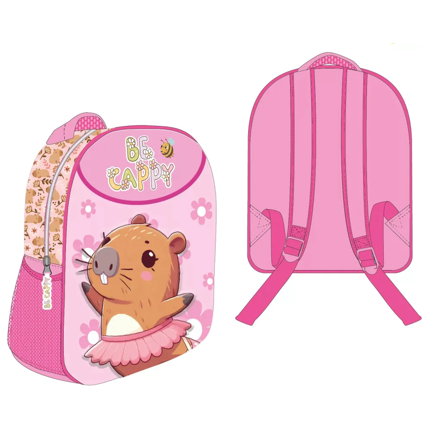 Capybara Dancing 3D Backpack, Bag 30 cm product photo