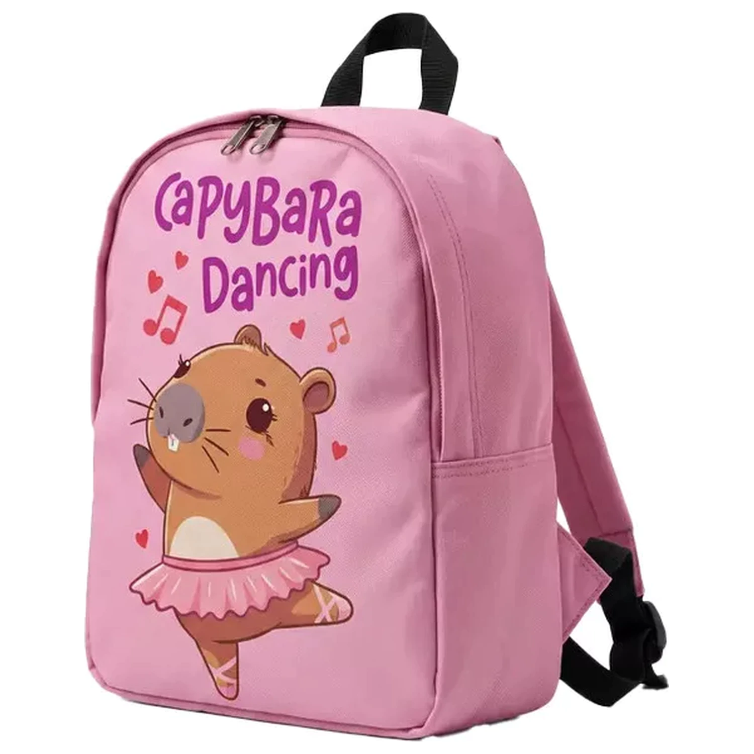 Capybara Dancing backpack, bag 30 cm product photo