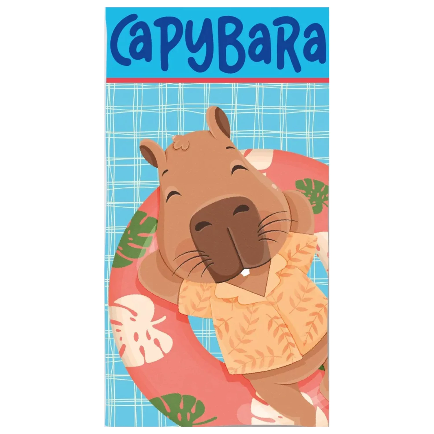 Capybara Float Fun Towel 70x140cm product photo