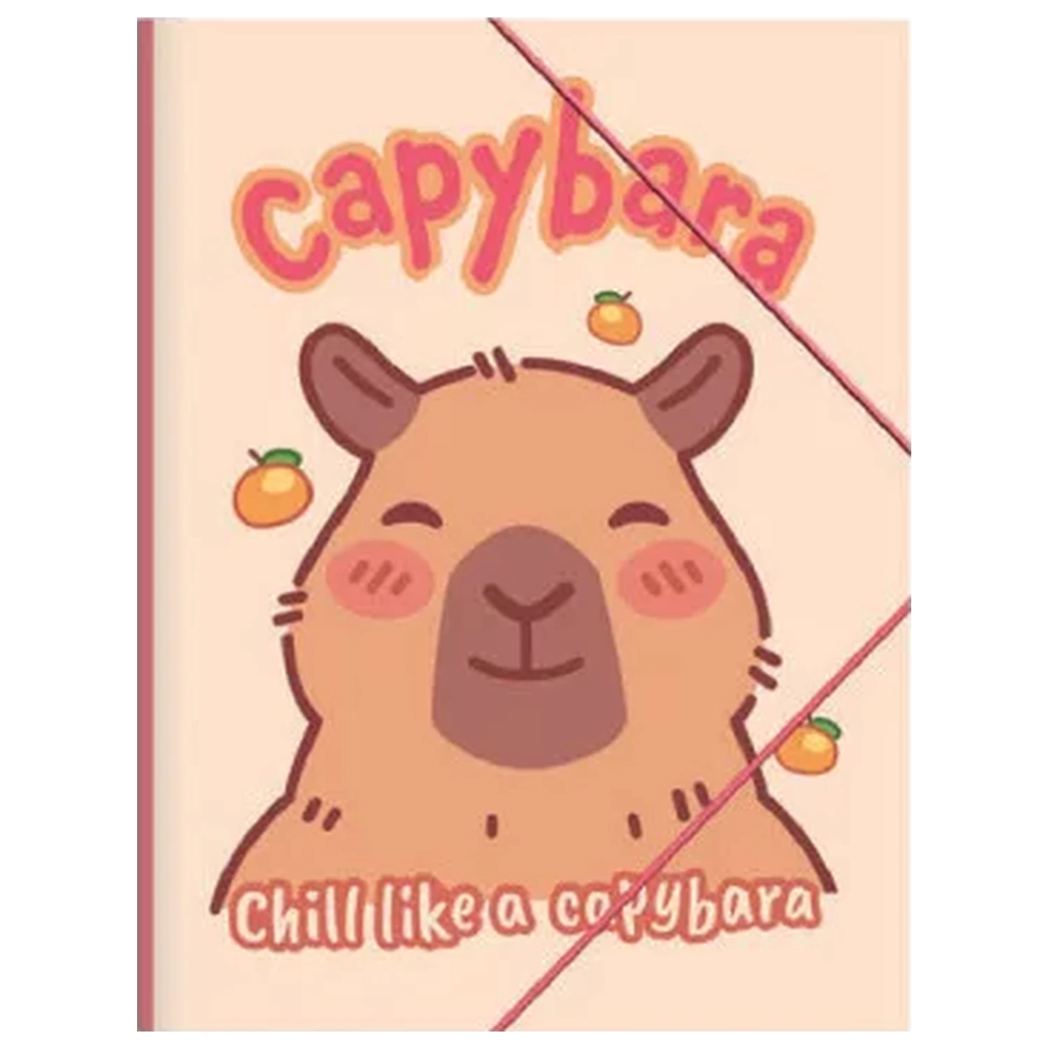 Capybara Happy Life A/4 Elastic Folder product photo