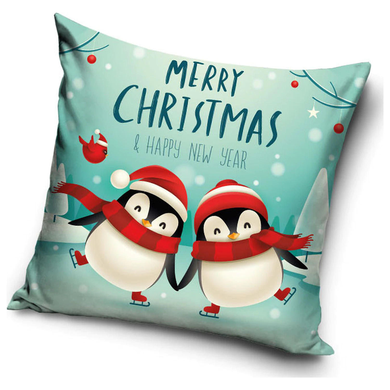 Christmas Penguins Pillowcase product photo