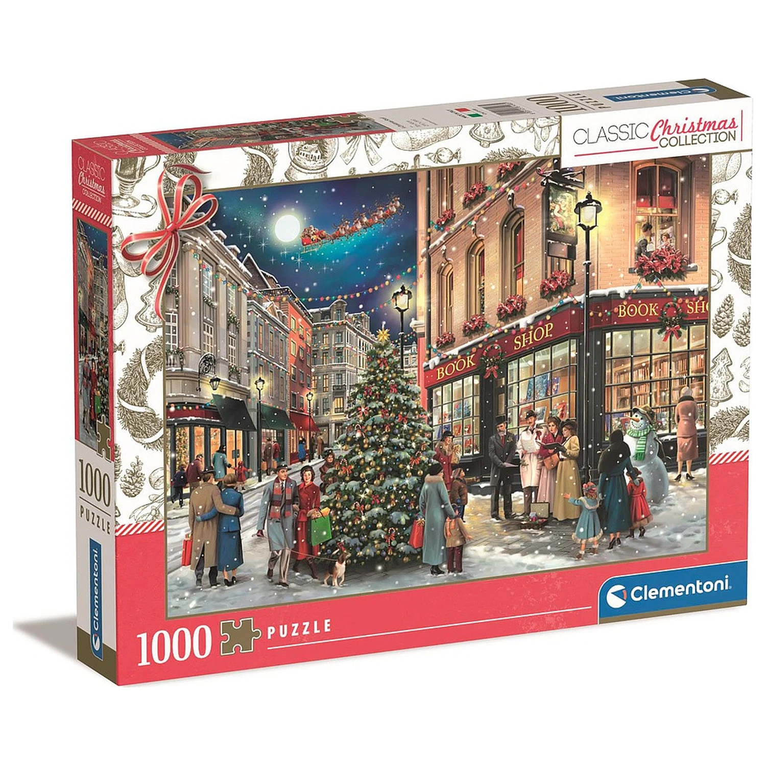 Christmas Stroll 1000-piece puzzle product photo