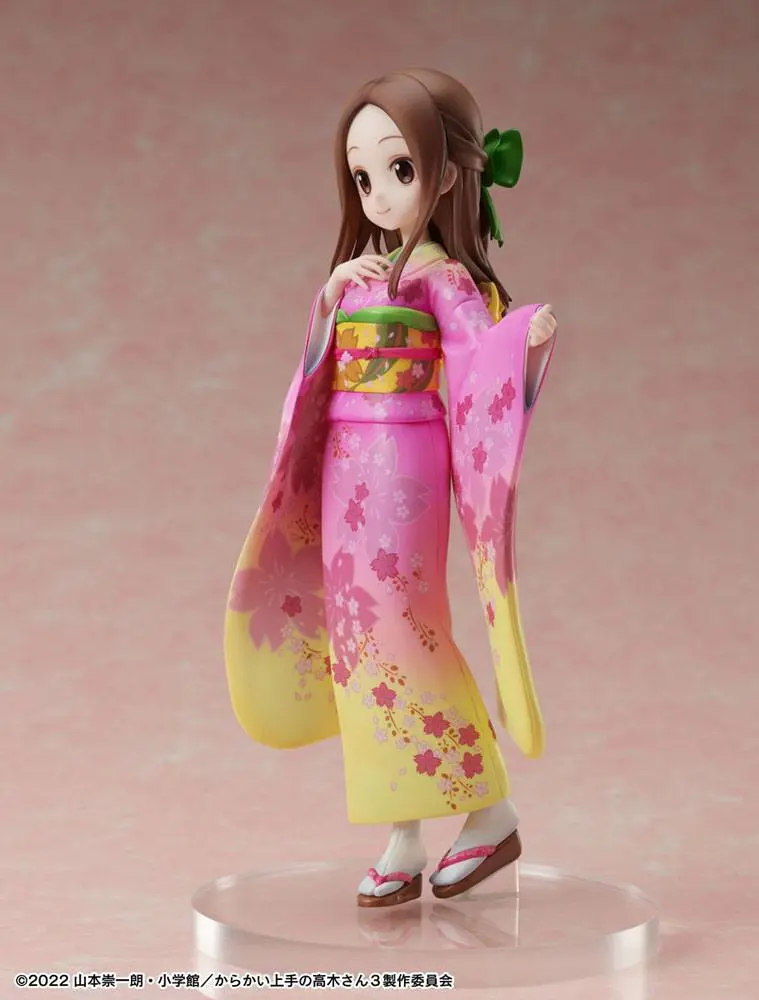 Karakai Jozu No Takagi-san PVC Statue 1/7 Takagi-san Sakura Kimono Ver. 22 cm product photo