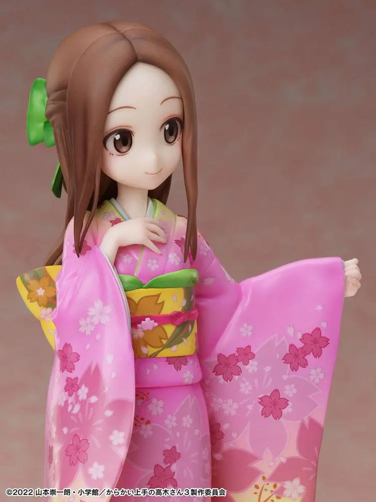 Karakai Jozu No Takagi-san PVC Statue 1/7 Takagi-san Sakura Kimono Ver. 22 cm product photo
