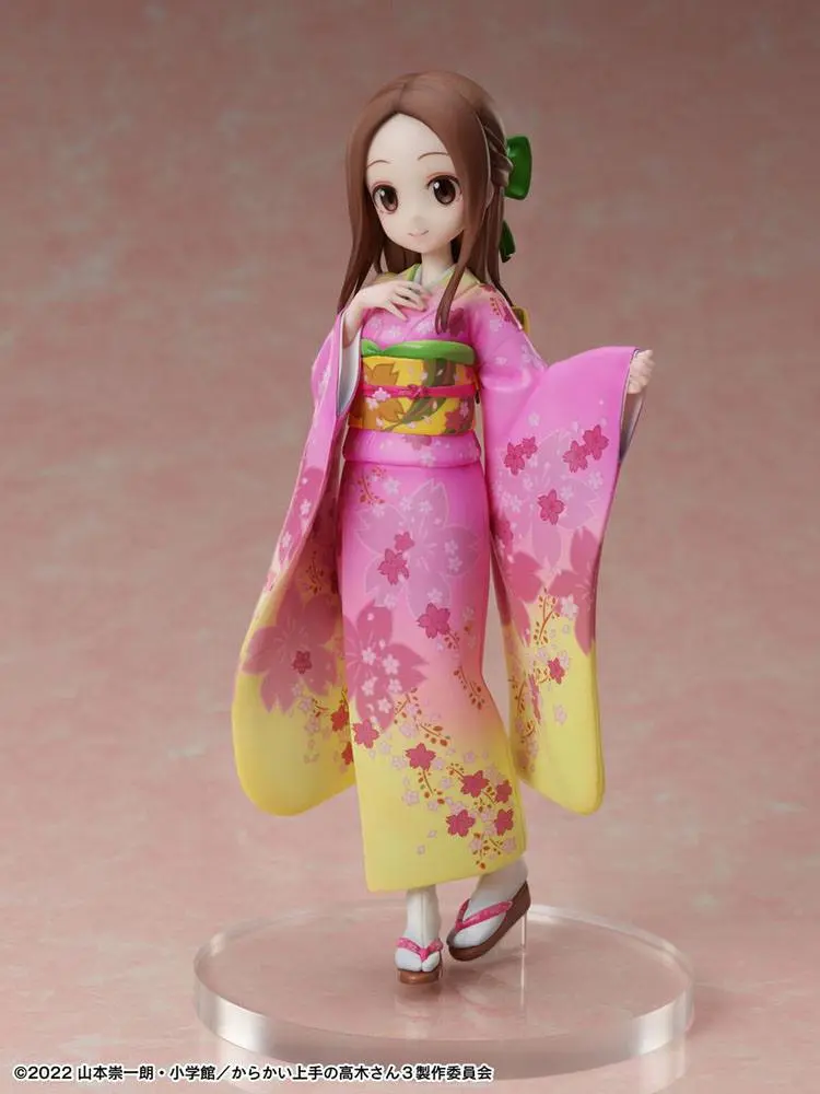Karakai Jozu No Takagi-san PVC Statue 1/7 Takagi-san Sakura Kimono Ver. 22 cm product photo