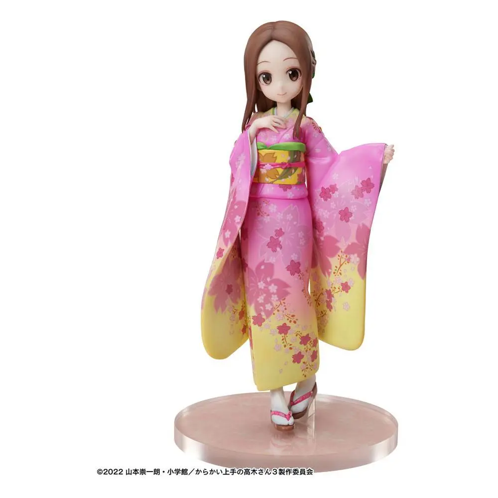 Karakai Jozu No Takagi-san PVC Statue 1/7 Takagi-san Sakura Kimono Ver. 22 cm product photo