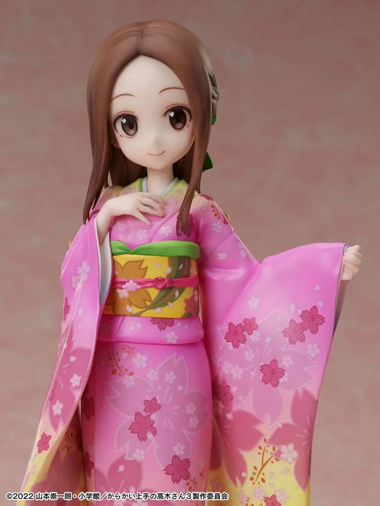 Karakai Jozu No Takagi-san PVC Statue 1/7 Takagi-san Sakura Kimono Ver. 22 cm product photo