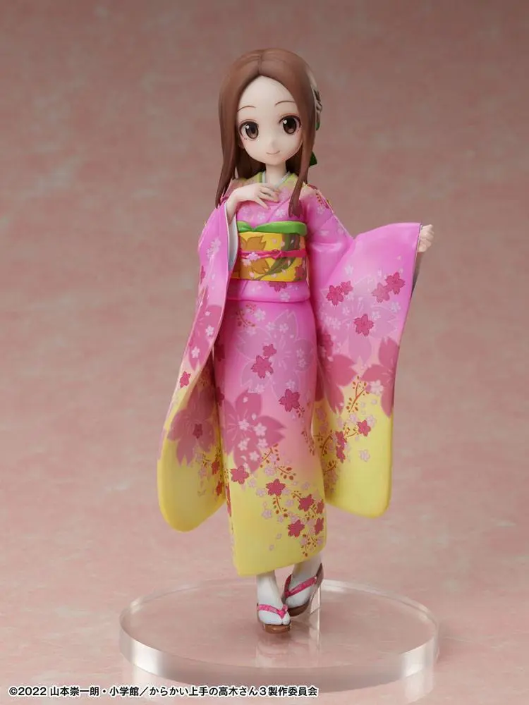 Karakai Jozu No Takagi-san PVC Statue 1/7 Takagi-san Sakura Kimono Ver. 22 cm product photo