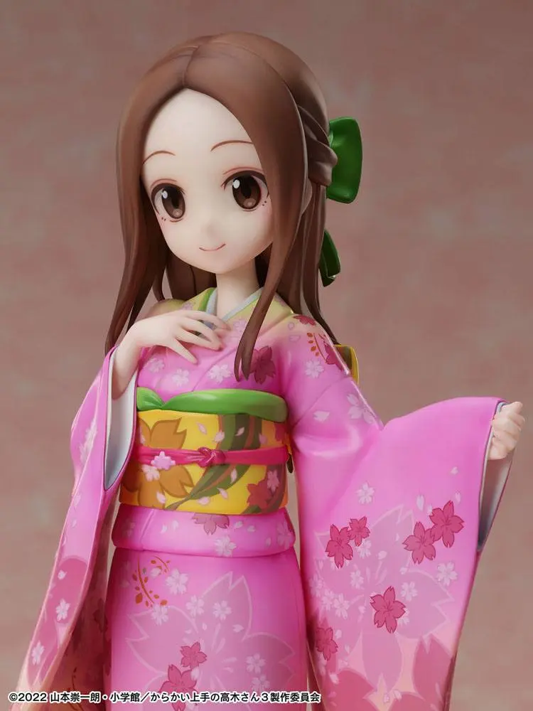 Karakai Jozu No Takagi-san PVC Statue 1/7 Takagi-san Sakura Kimono Ver. 22 cm product photo