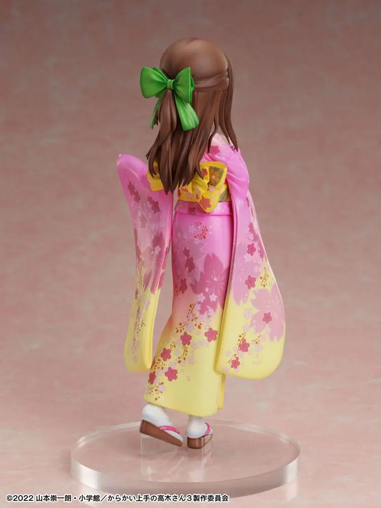 Karakai Jozu No Takagi-san PVC Statue 1/7 Takagi-san Sakura Kimono Ver. 22 cm product photo