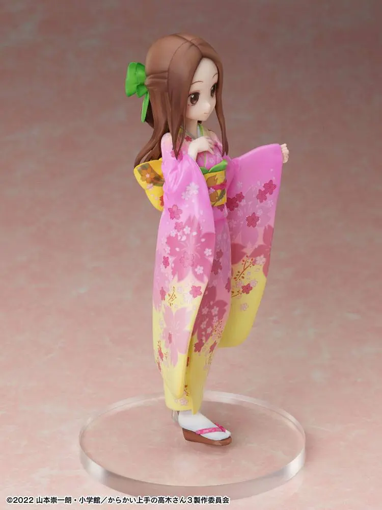 Karakai Jozu No Takagi-san PVC Statue 1/7 Takagi-san Sakura Kimono Ver. 22 cm product photo