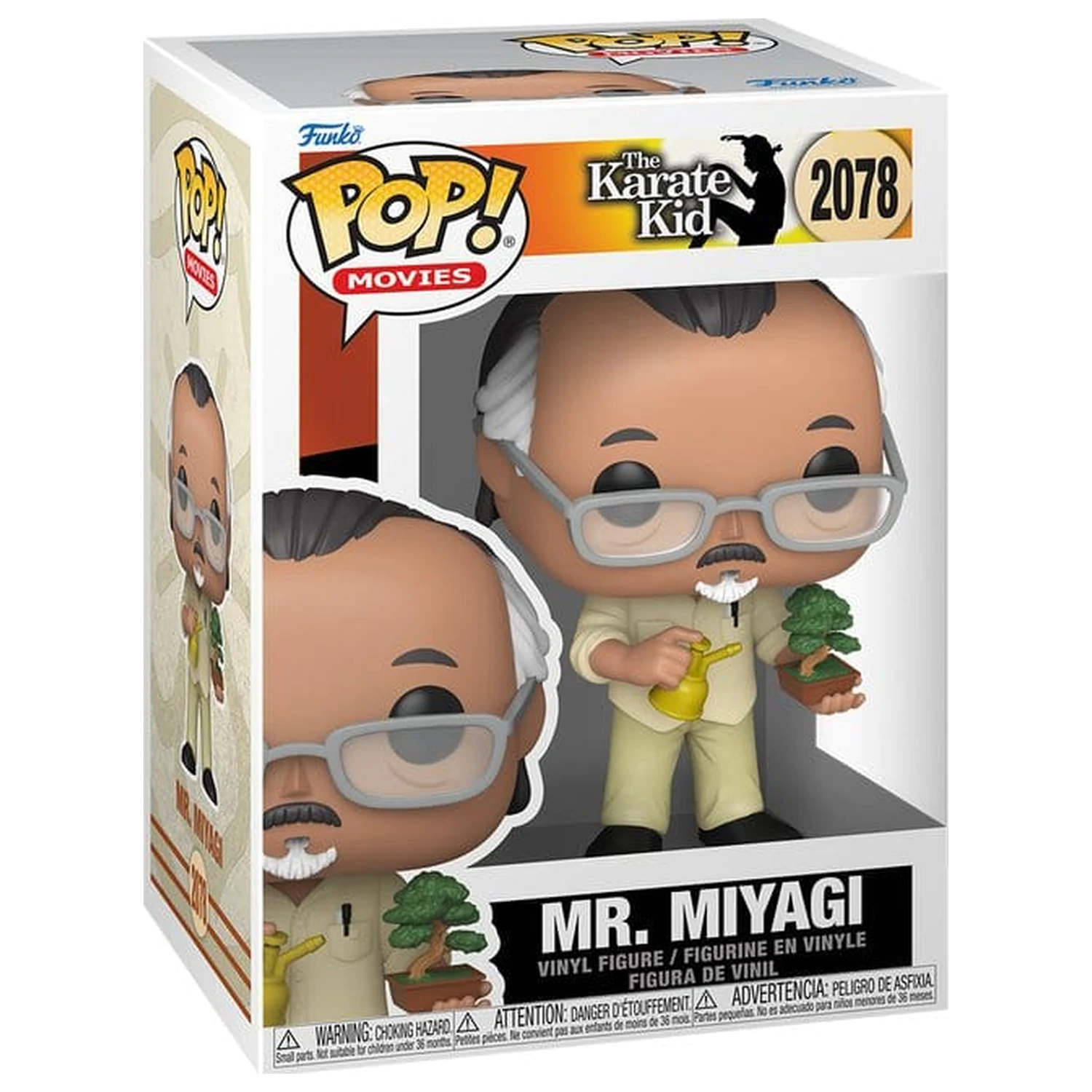 Karate Kid Funko POP! Movies Vinyl Figure Mr. Miyagi w/BT 9 cm product photo