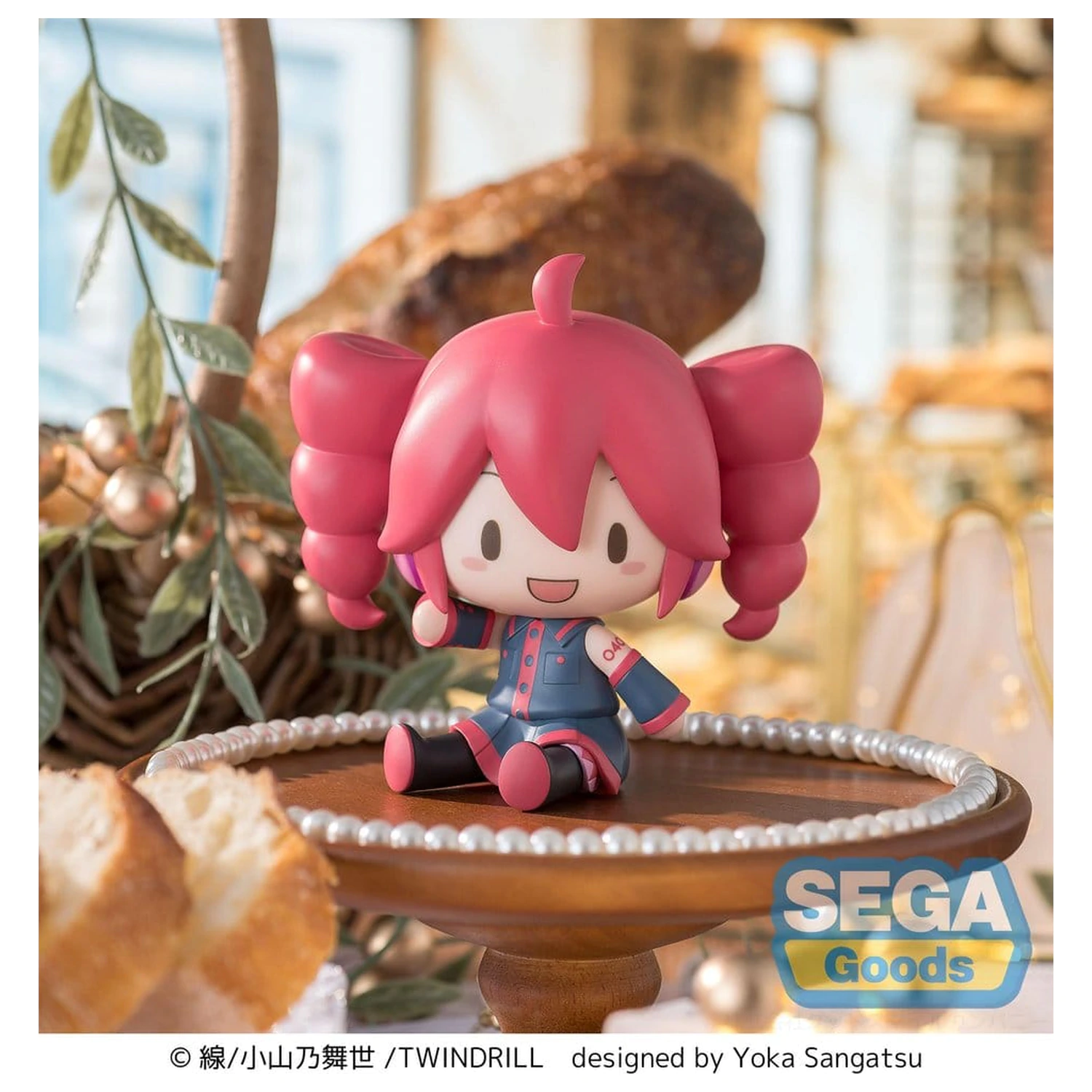 Kasane Teto fuwa petit Mini Figure Kasane Teto 8 cm product photo