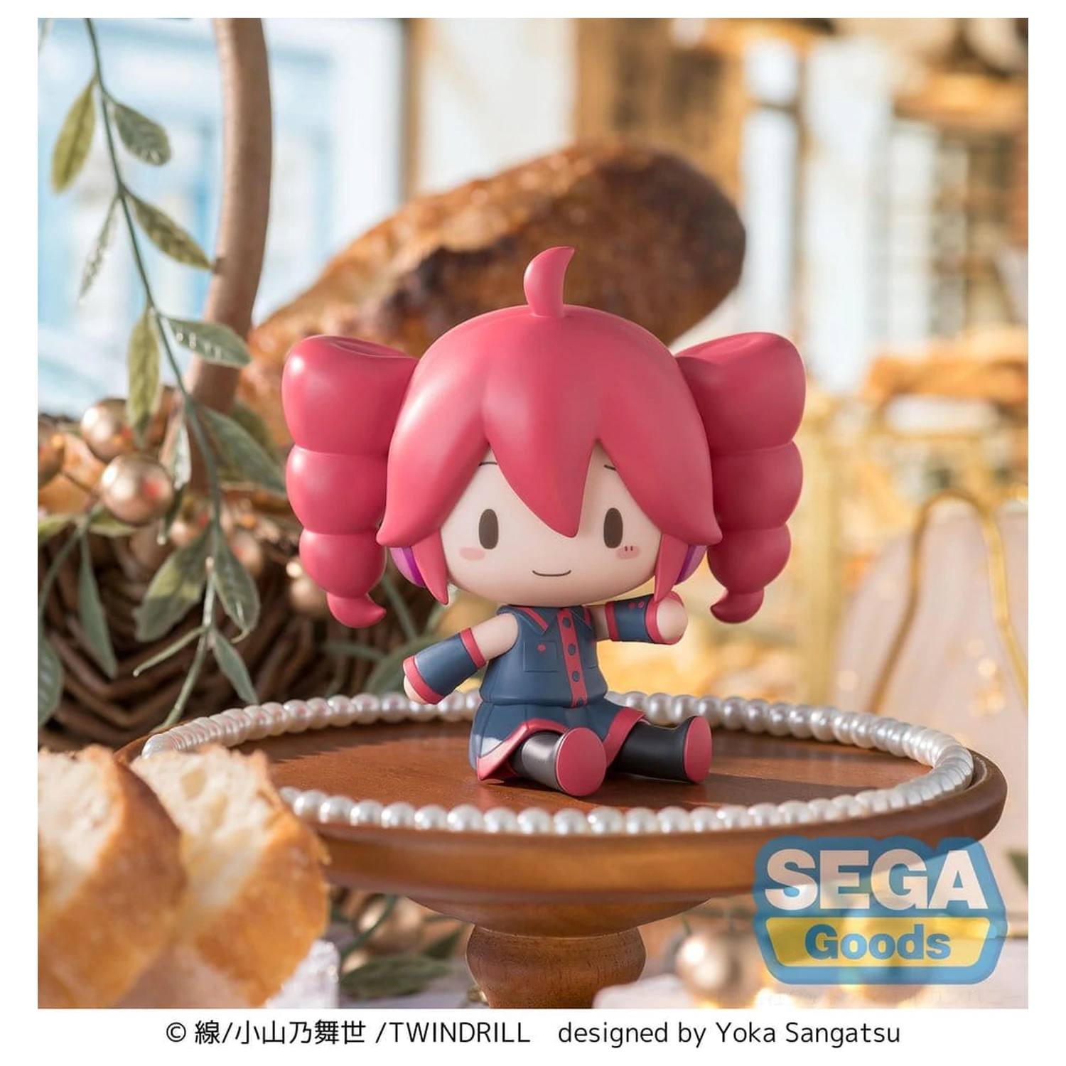 Kasane Teto fuwa petit Mini Figure Kasane Teto 8 cm product photo