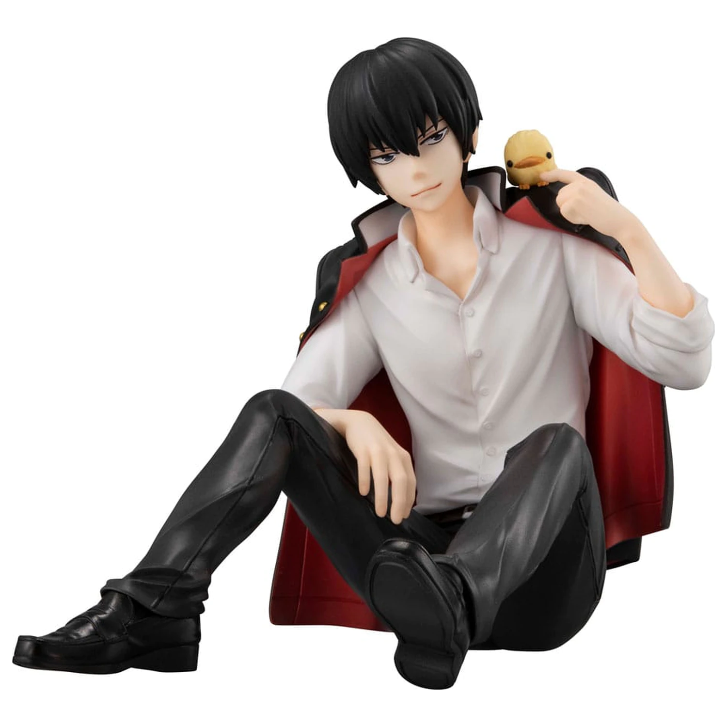 Katekyo Hitman Reborn! G.E.M. Series PVC Statue Hibari & Hibird Palm Size 8 cm product photo