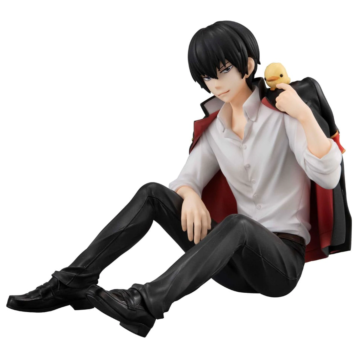 Katekyo Hitman Reborn! G.E.M. Series PVC Statue Hibari & Hibird Palm Size 8 cm product photo
