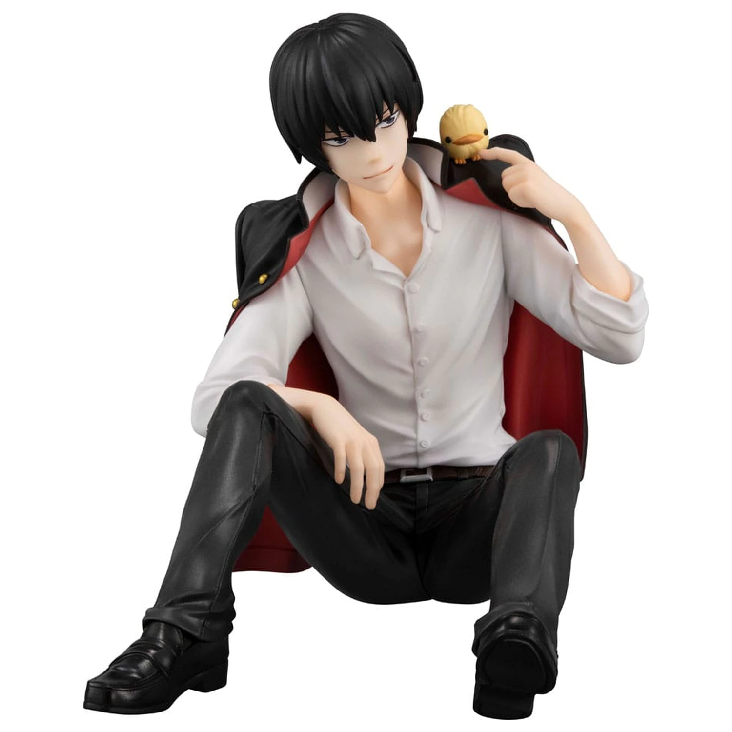 Katekyo Hitman Reborn! G.E.M. Series PVC Statue Hibari & Hibird Palm Size 8 cm product photo