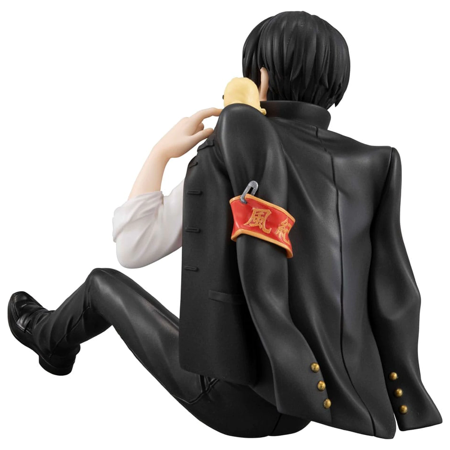 Katekyo Hitman Reborn! G.E.M. Series PVC Statue Hibari & Hibird Palm Size 8 cm product photo