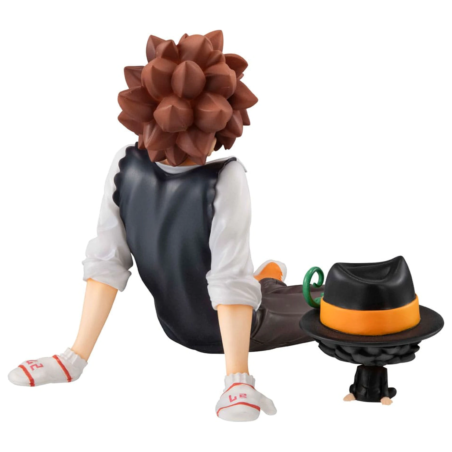 Katekyo Hitman Reborn! G.E.M. Series PVC Statue Tsuna & Reborn Palm Size 9 cm              product photo