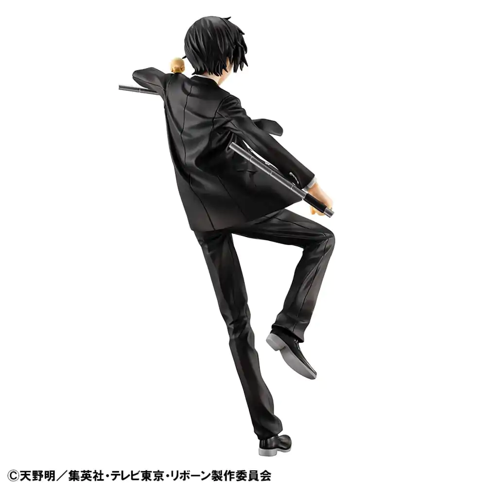 Katekyo Hitman Reborn! G.E.M. Series PVC Statue Tsunayoshi Sawada &amp; Kyoya Hibari &amp; Reborn Set 21 cm product photo