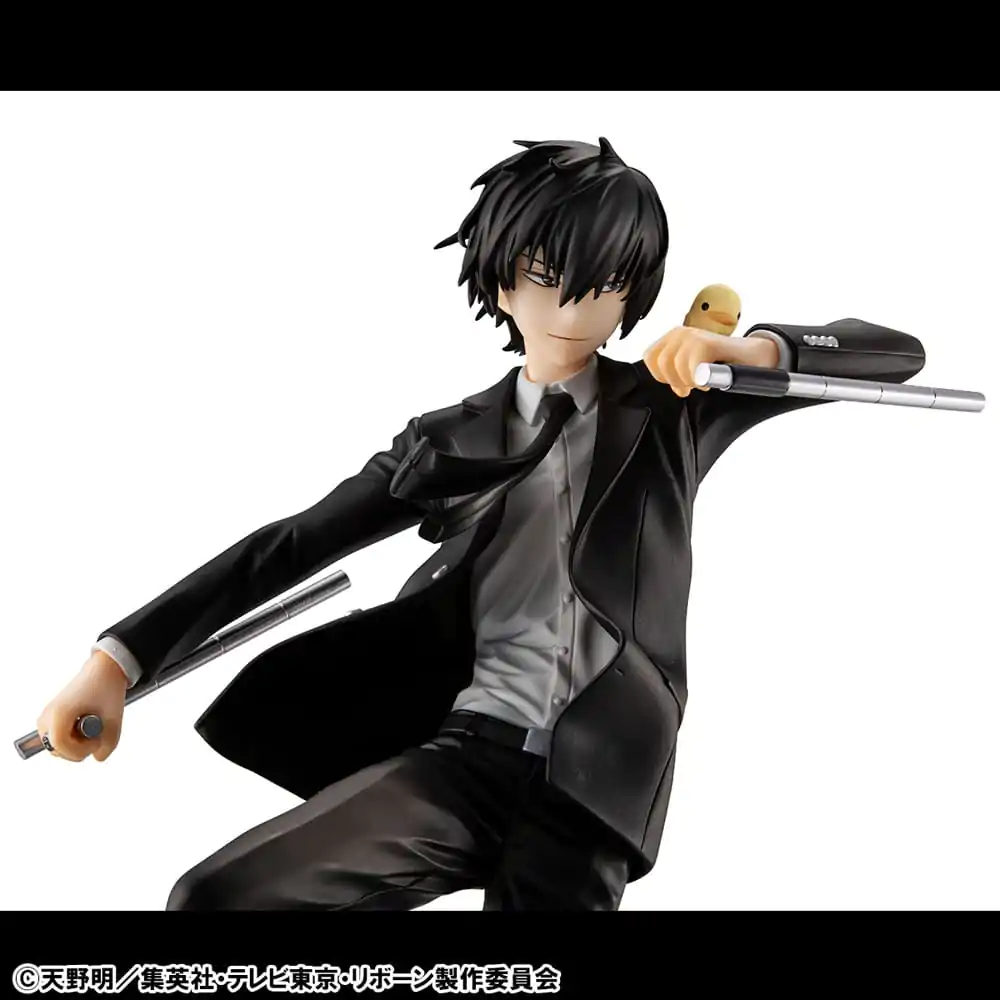 Katekyo Hitman Reborn! G.E.M. Series PVC Statue Tsunayoshi Sawada &amp; Kyoya Hibari &amp; Reborn Set 21 cm product photo